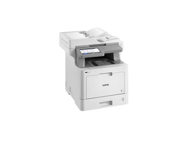 Brother MFC-L9570CDW - Multifunktionsprinter - farve - laser - A4/Legal (medie) - op til 31 spm (udskriver) - 300 ark - 33.6 Kbps - USB 2.0, Gigabit LAN, Wi-Fi(n), USB vært, NFC - med Brother PRINT AirBag til 400.000 sider