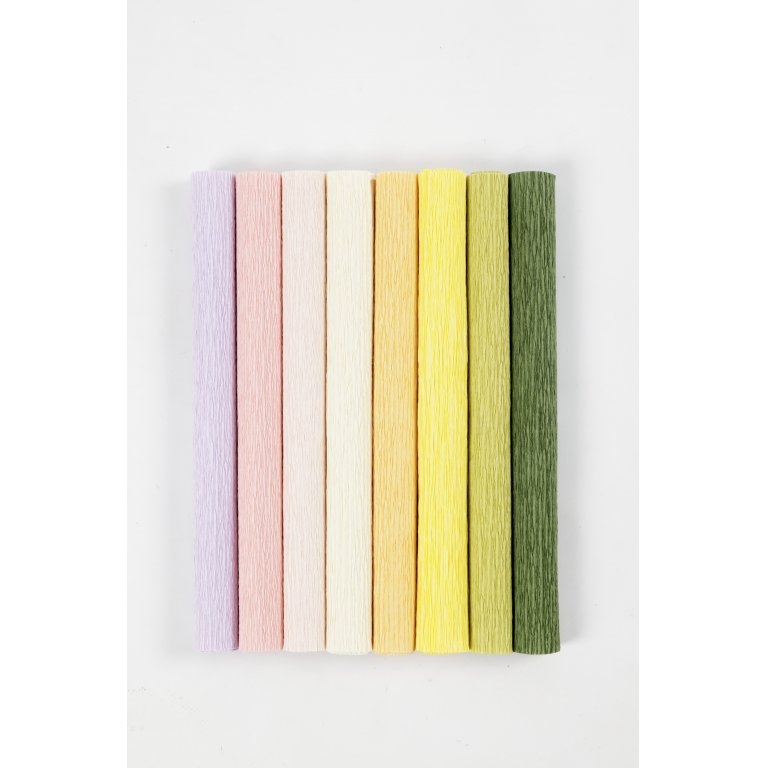 Bastelkrepp-Papier, Mix