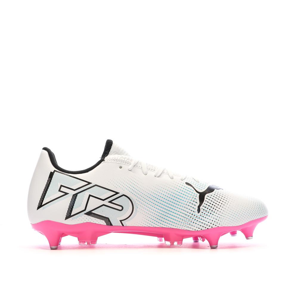 Puma Chaussures de football Blanche/Noire/Rose Homme Puma Future 7 Play