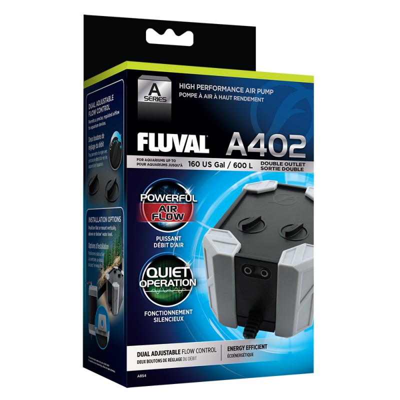 Bomba de ar Fluval Série A 101, 190L