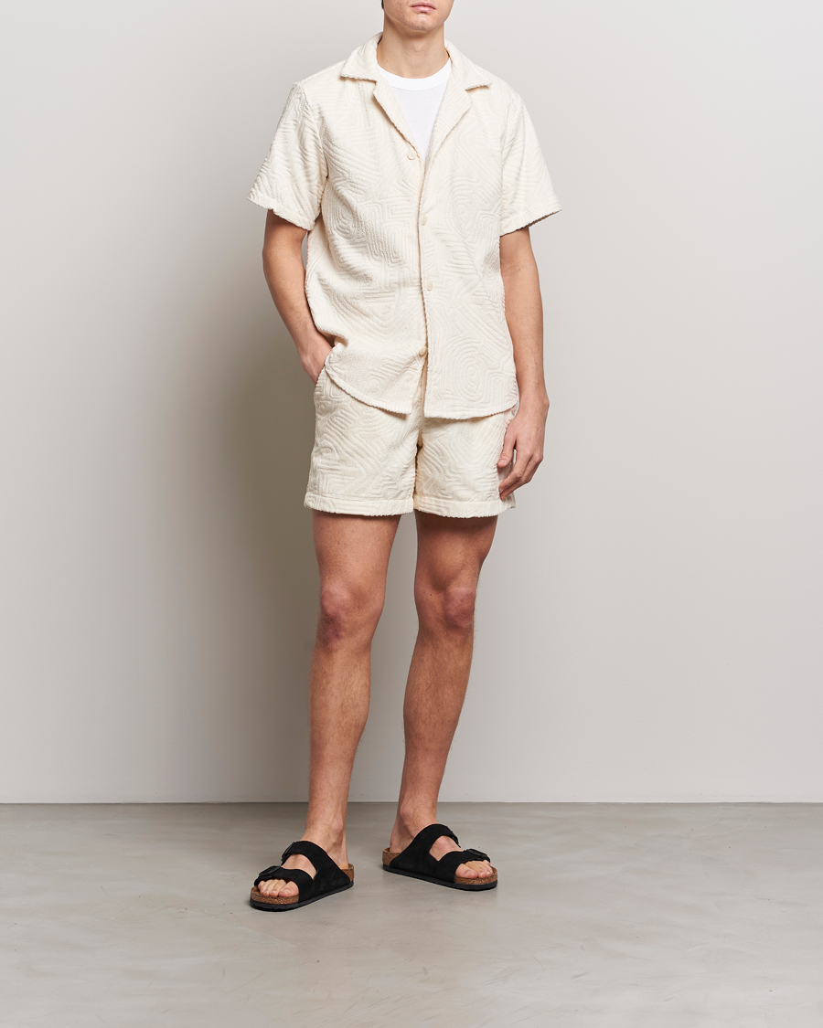 OAS Terry Shorts  Cream Golconda