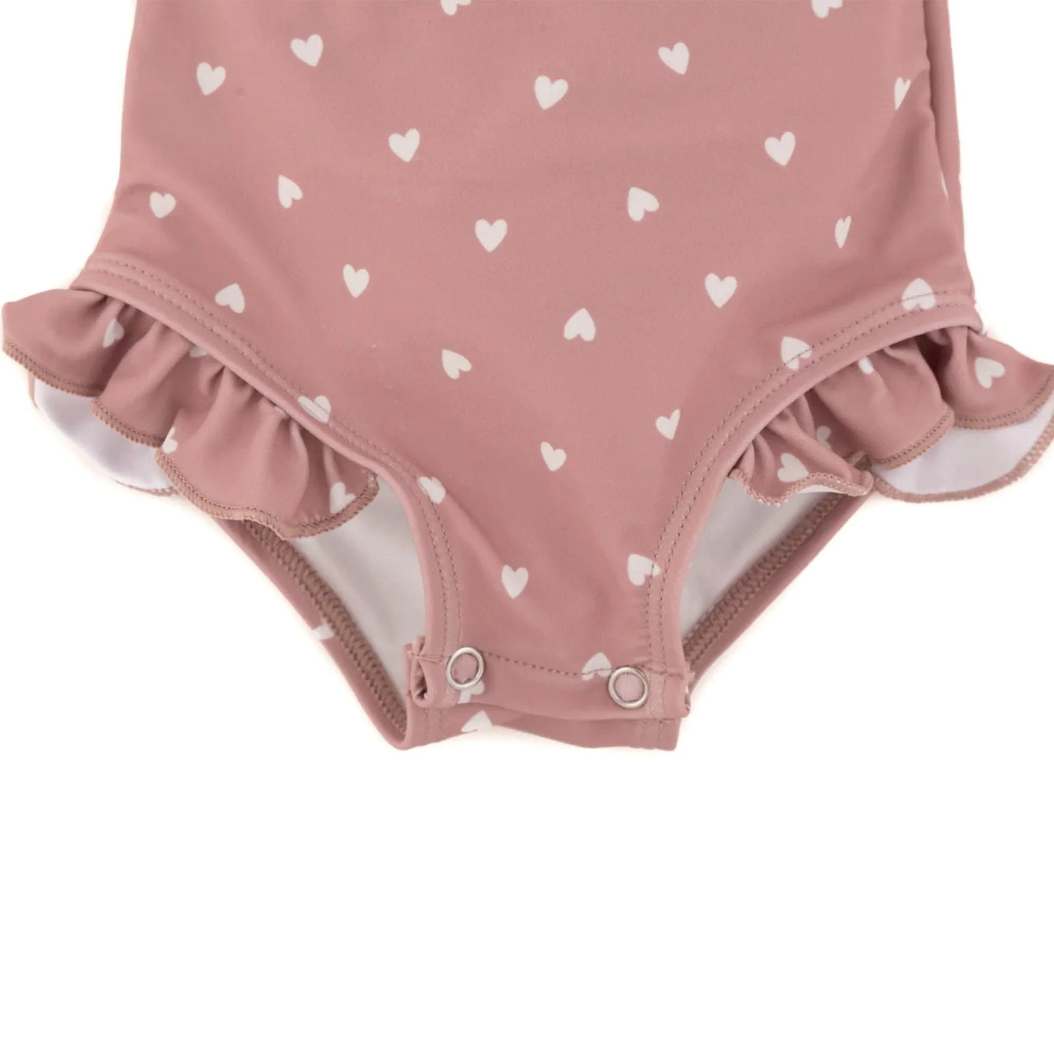 Current Tyed Maillot UV Volant Coeur 0-24mois