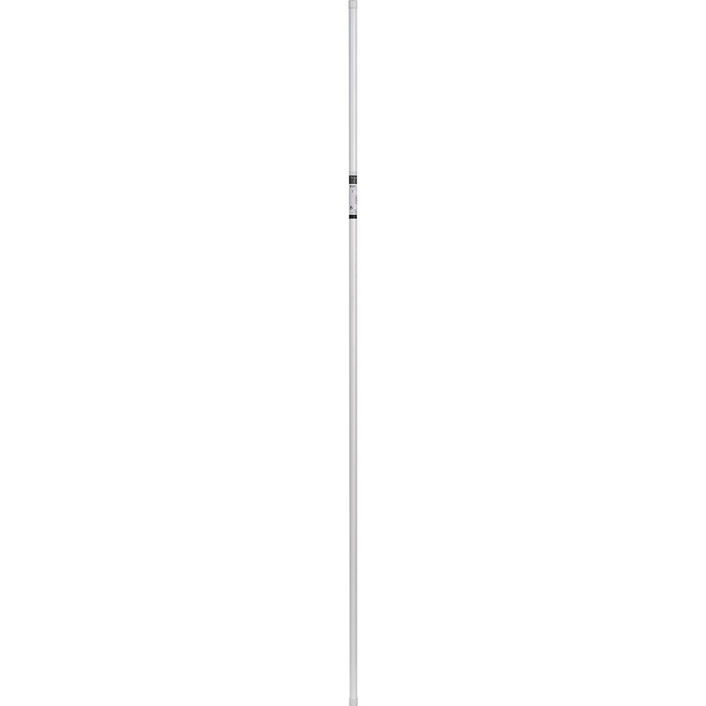 Barre pour tringle à rideaux fer blanc 1.80m D 20mm