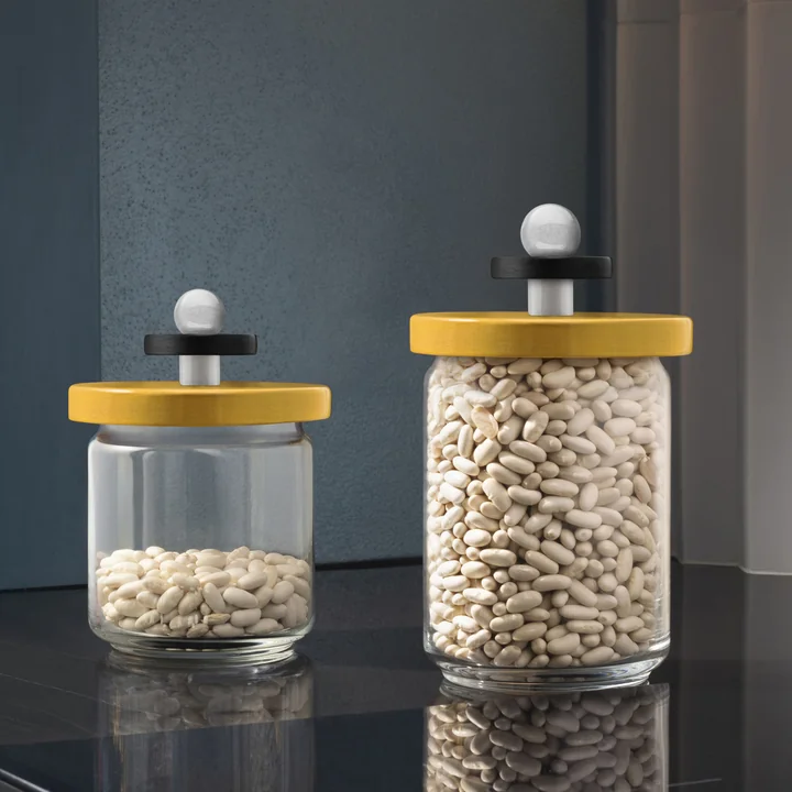 Alessi - Twergi Vorratsdose, 1 l, gelb