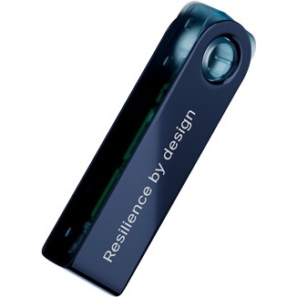 Cryptowallet Ledger Nano S Plus Bleu Neptune