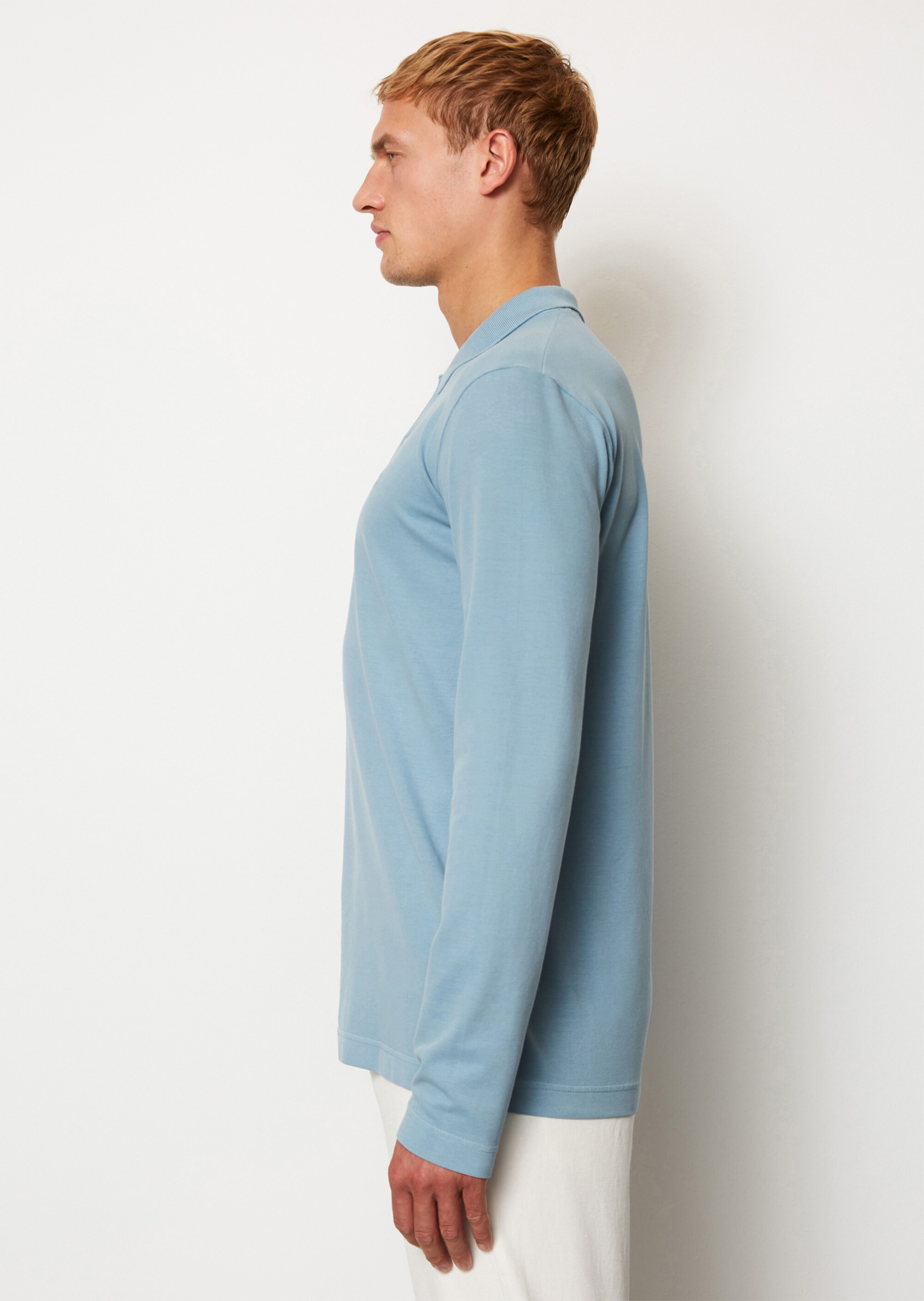 Poloshirt Piqué regular aus Bio-Baumwolle mit Elasthan