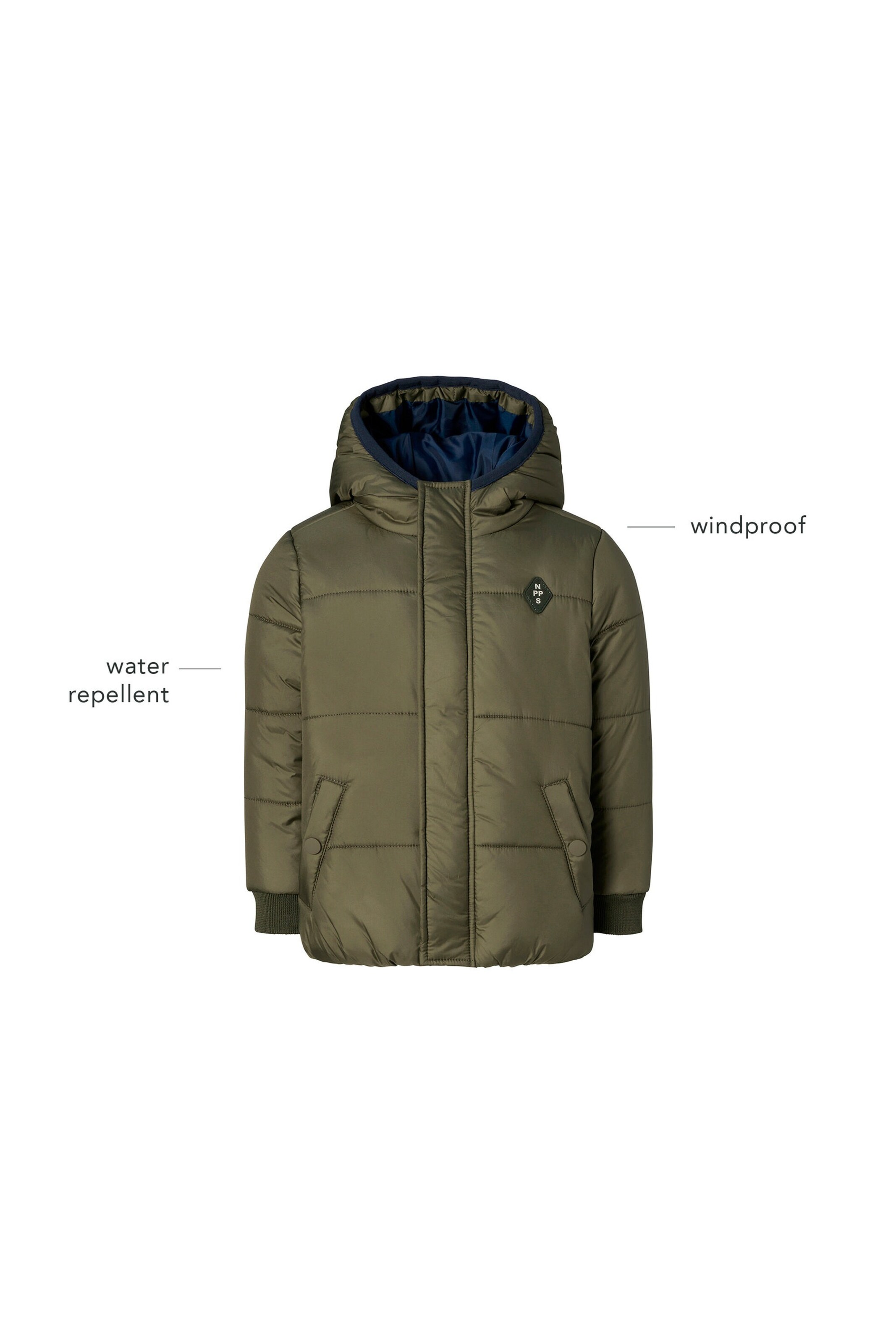 NOPPIES KIDS Winter jacke Hunstville Bronze Forest