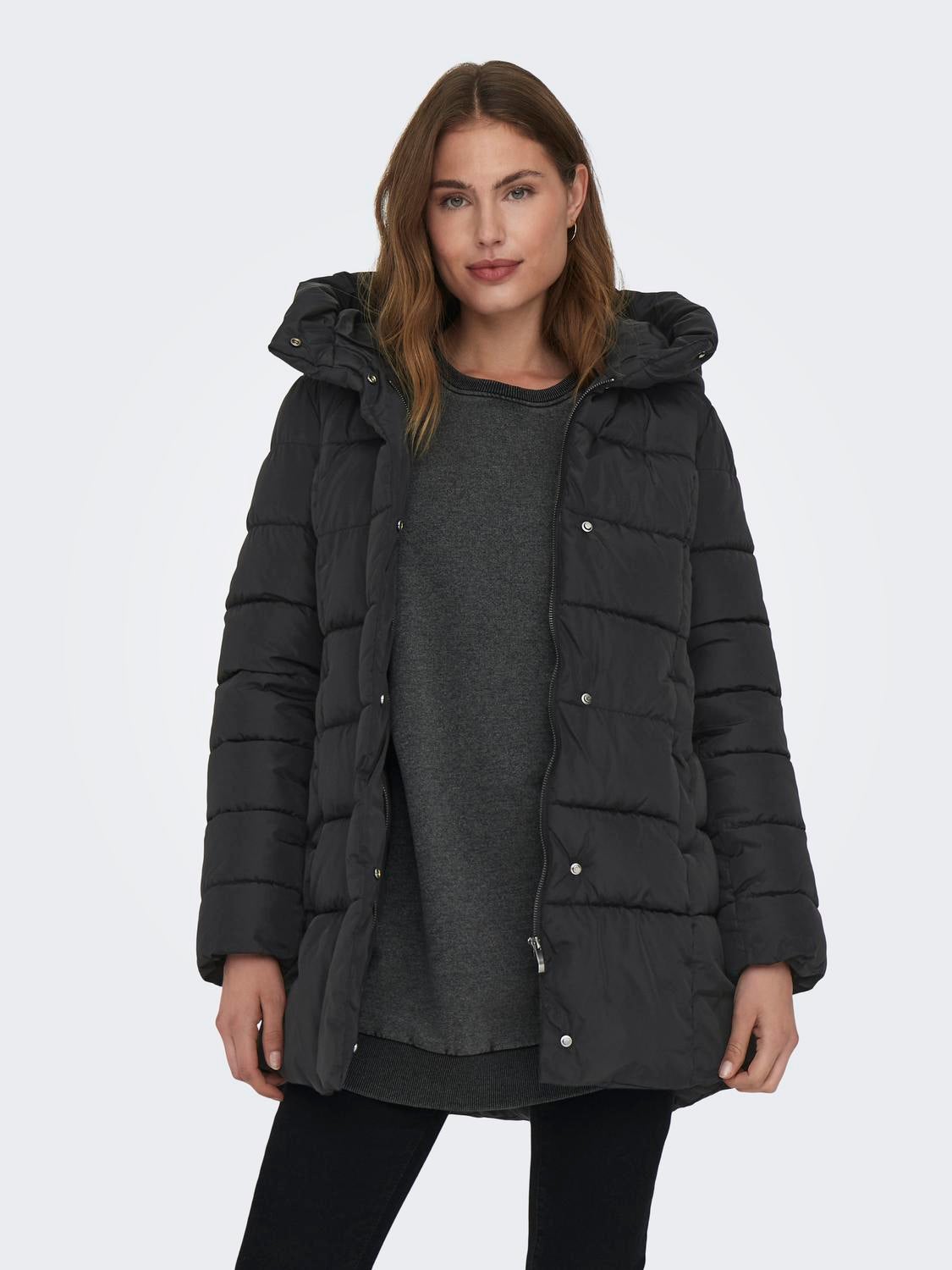 ONLLINA Steppmantel Black