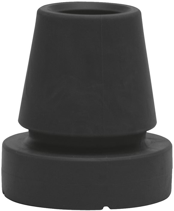 Ossenberg Krückenkapsel Pivoflex<br>1 Paar, 19mm, schwarz