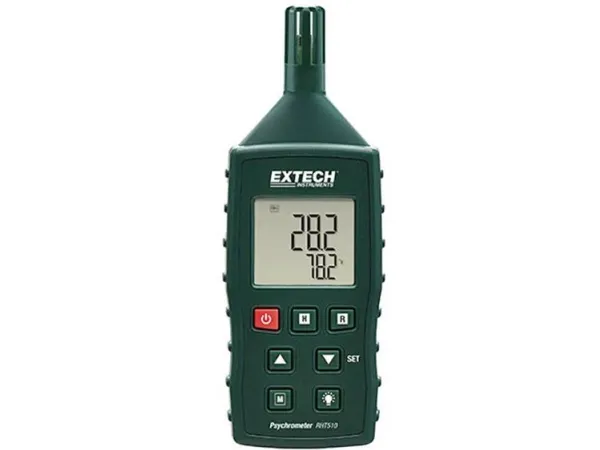 Extech RHT510 Luftfugtighedsmåler (hygrometer) 10 % rF 95 % rF Dugpunkts/skimmelsvampsvisning