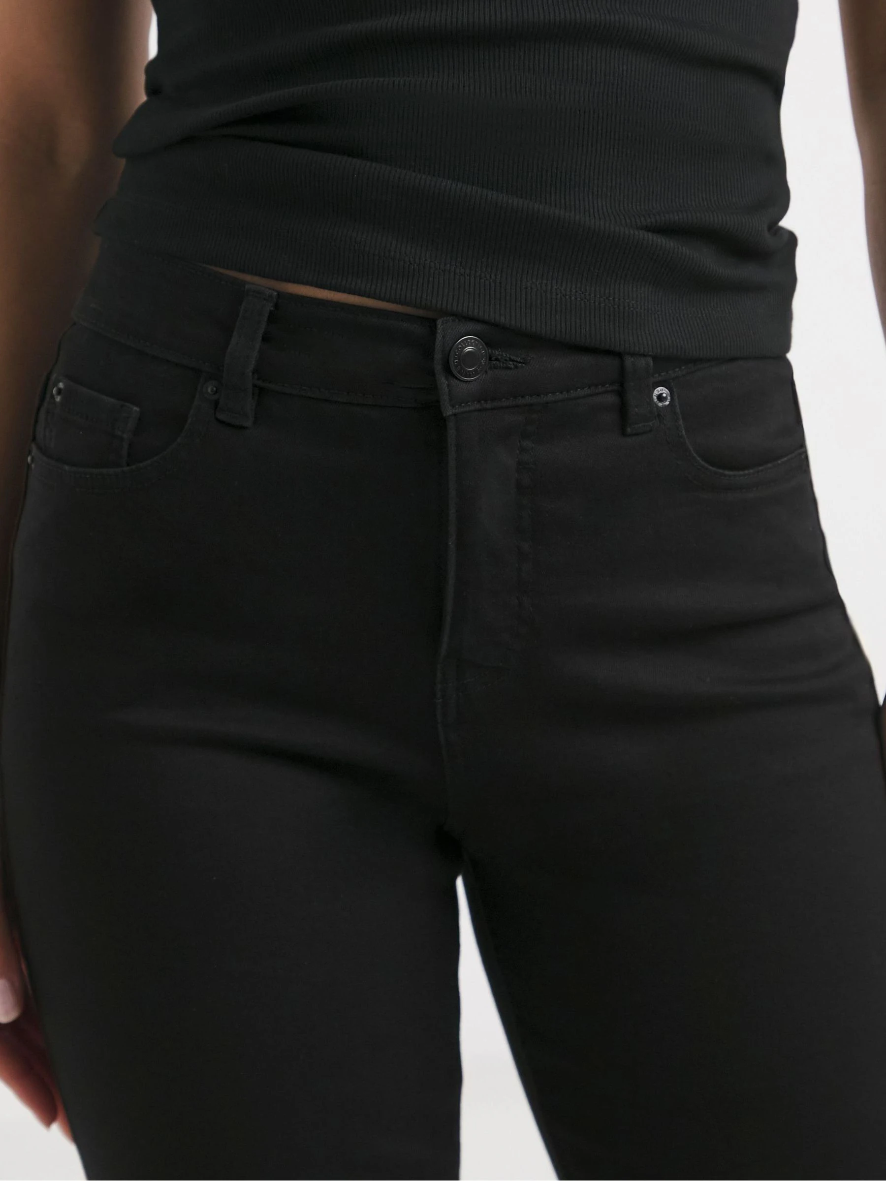 Zwart - Simply Be - 24/7 jeans met rechte pijpen