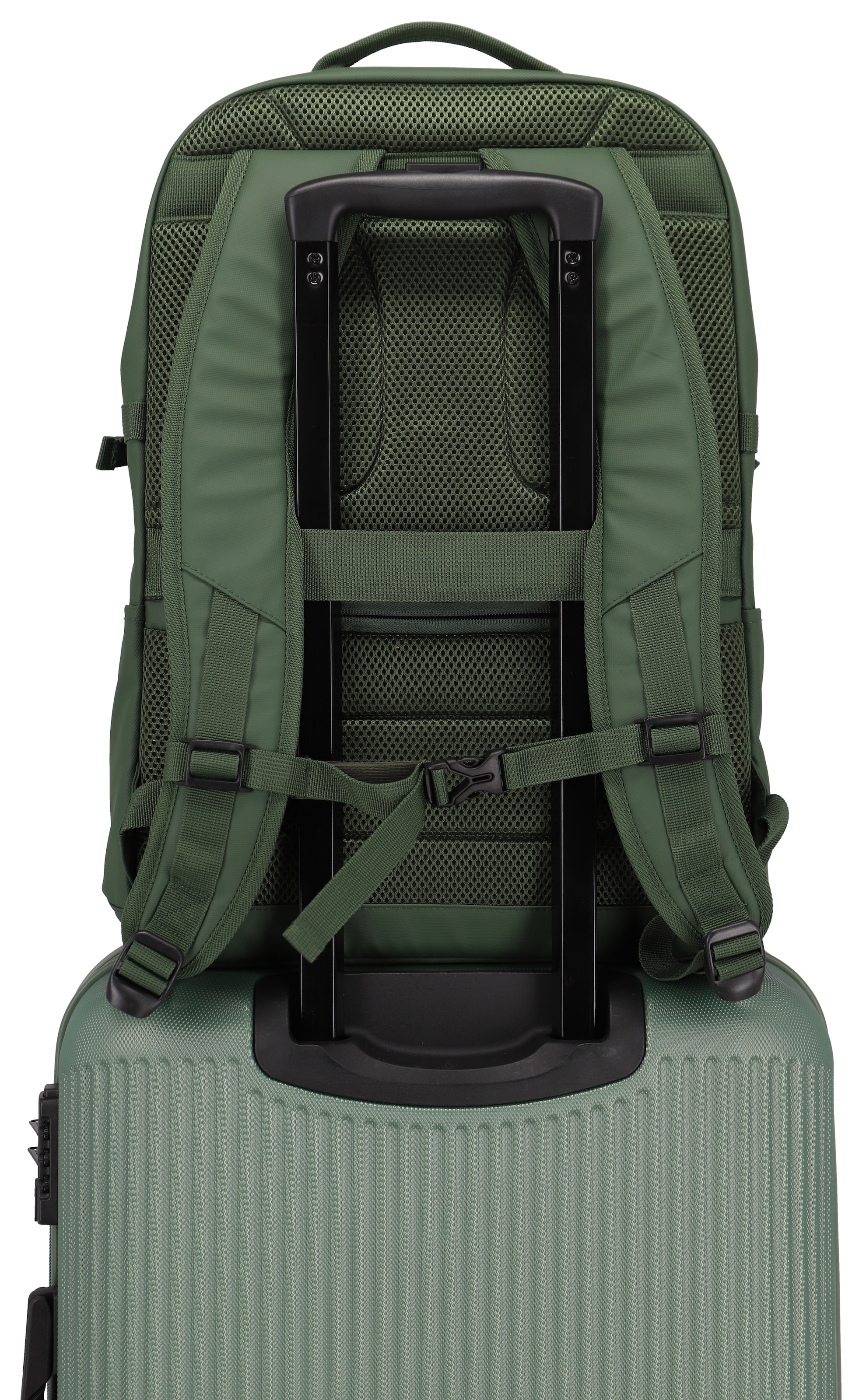 travelite Freizeitrucksack »BASICS Laptoprucksack« aus robuster Plane – ideal für Schule, Arbeit und Reisen