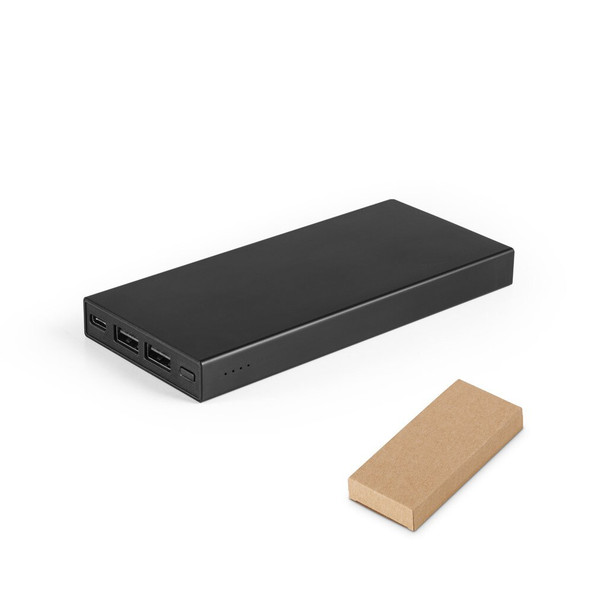 hi!dea 97165 - Batterie nomade 10 000 mAh en aluminium recyclé (100 % rAL)