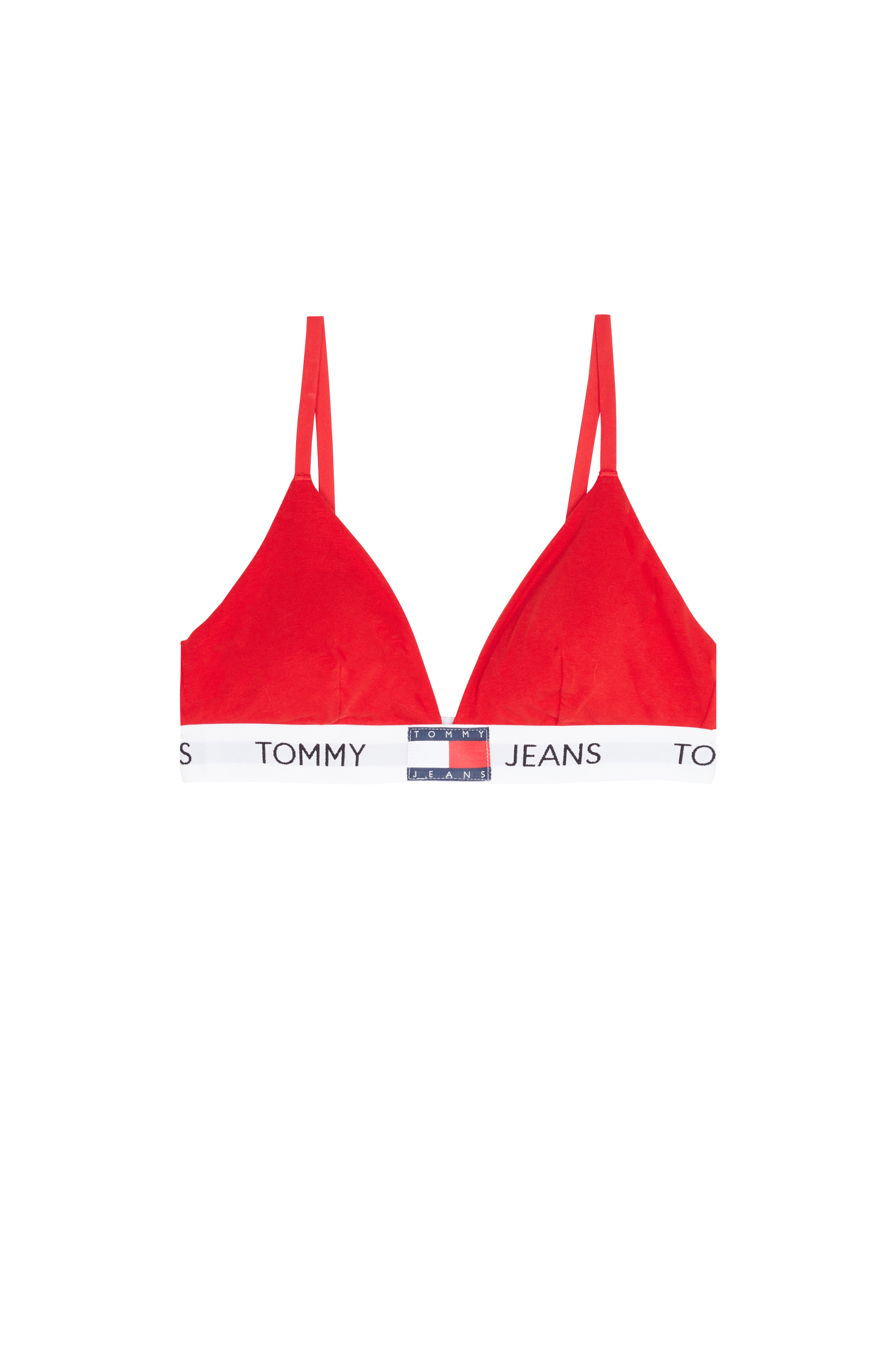 TOMMY JEANS brassière PADDED TRIANGLE Rouge
