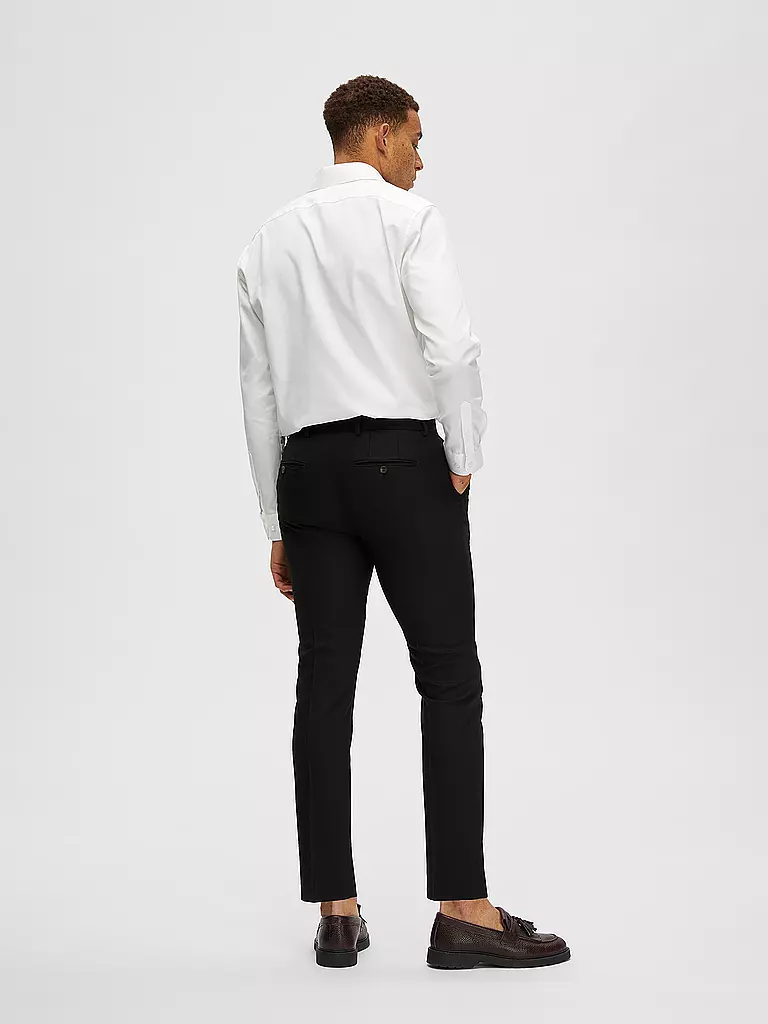 SELECTED Anzughose SLHSLIM schwarz