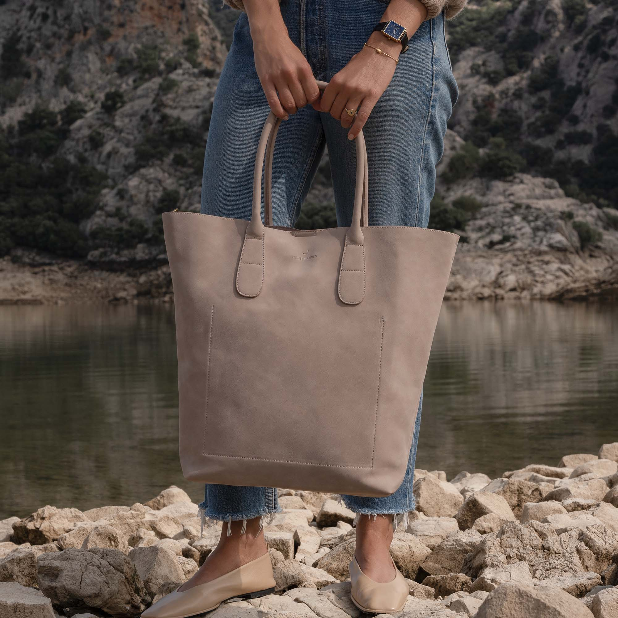 shopper Violet Hamden Violet Hamden Beige