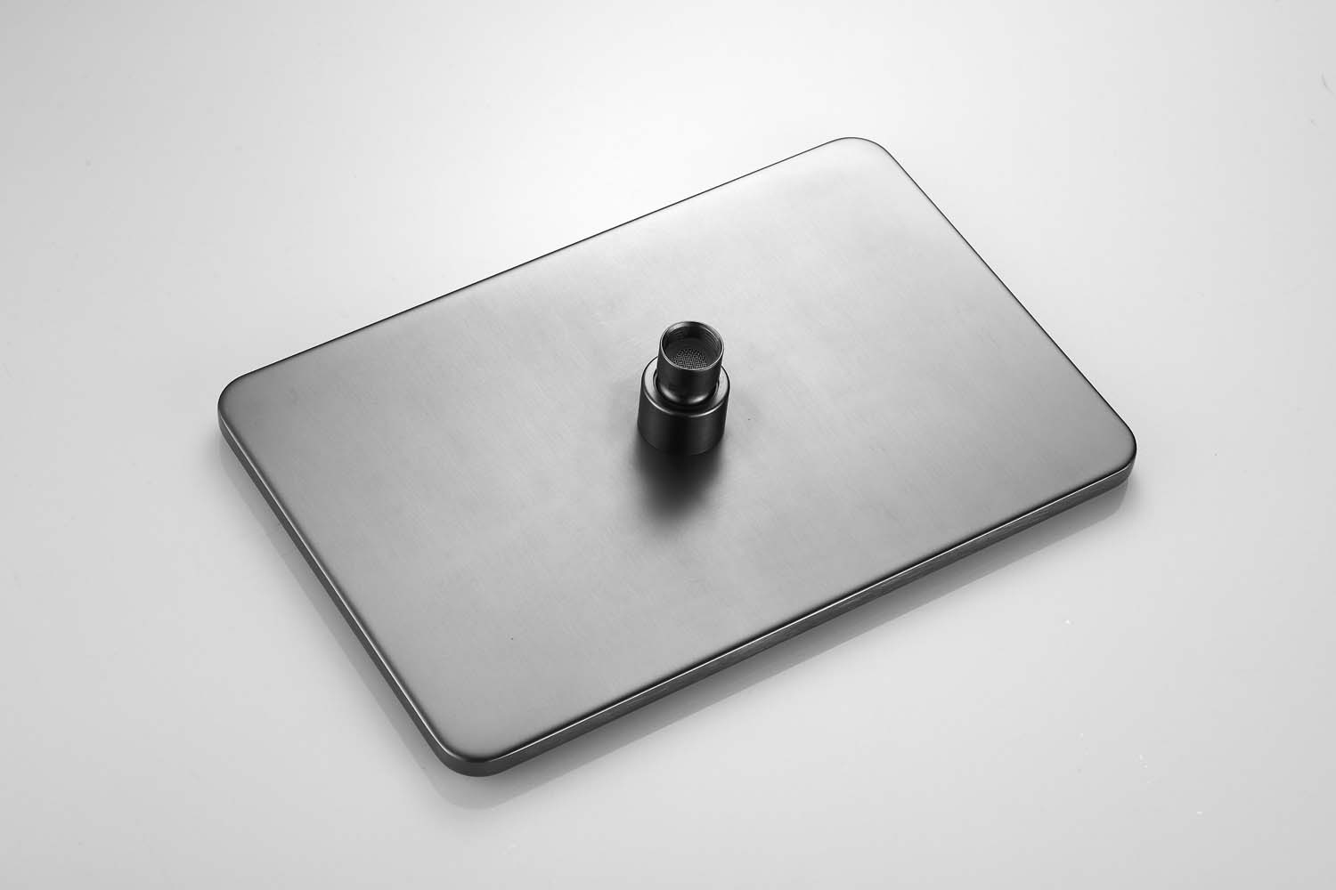 Saniclear Vision rechthoekige douchekop 30x20cm verouderd ijzer - gunmetal