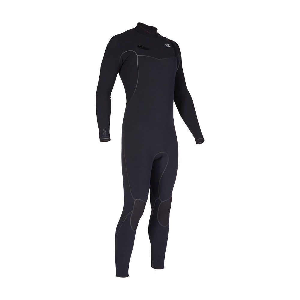 Billabong FURNACE CHEST ZIP - Combinaison intégrale 4/3mm Homme black