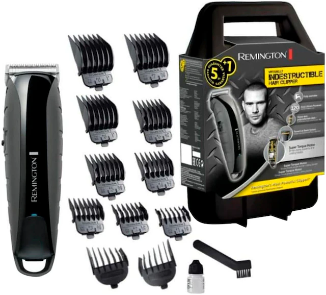 Remington Haarschneider »HC5880« 11 Aufsätze Friseur-Motor, 11 Aufsteckkämme,Netz-/Akkubetrieb, Aufbewahrungskoffer