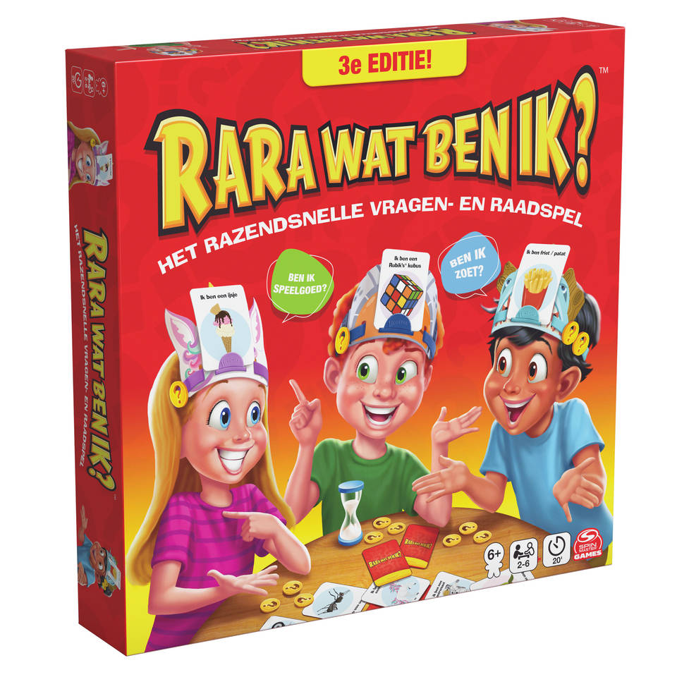 RARA wat ben ik? Hedbanz 3e editie 2025