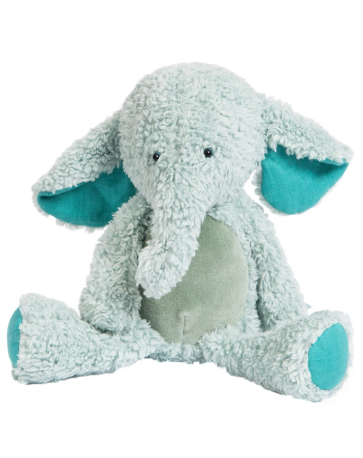 Kuscheltier KLEINER ELEFANT (28cm) mit Leinen