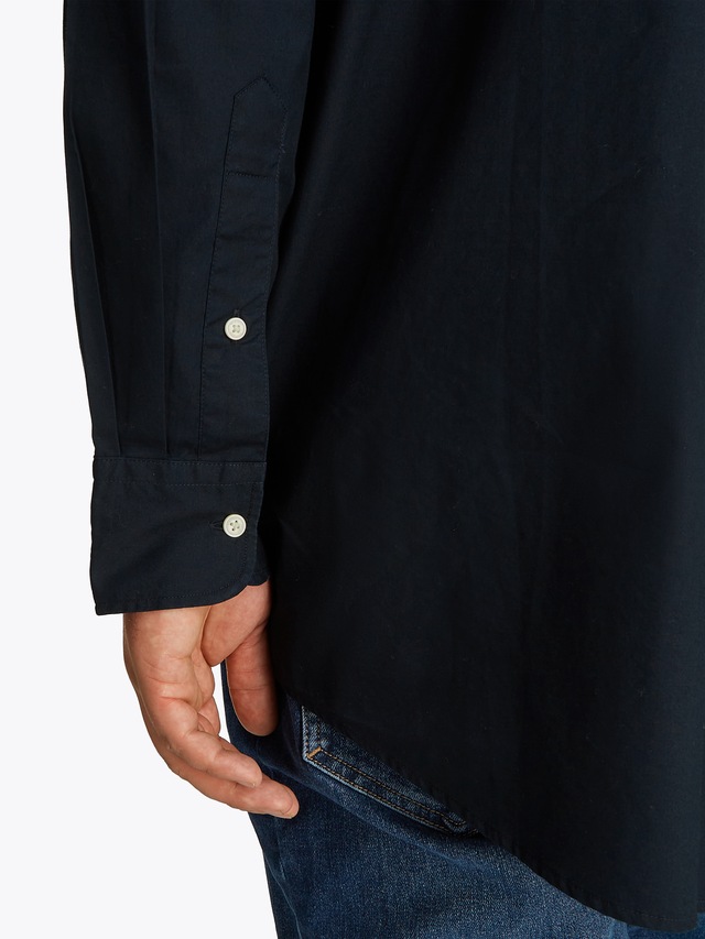 Tommy Hilfiger Big & Tall Langarmhemd »BT-FLEX POPLIN SOLID« Grosse Grössen, regular fit