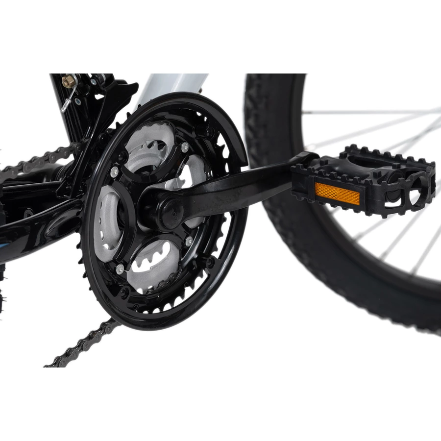 KS Cycling Kinder-Mountainbike 24'' Zodiac RH 38 cm Weiß-Grün