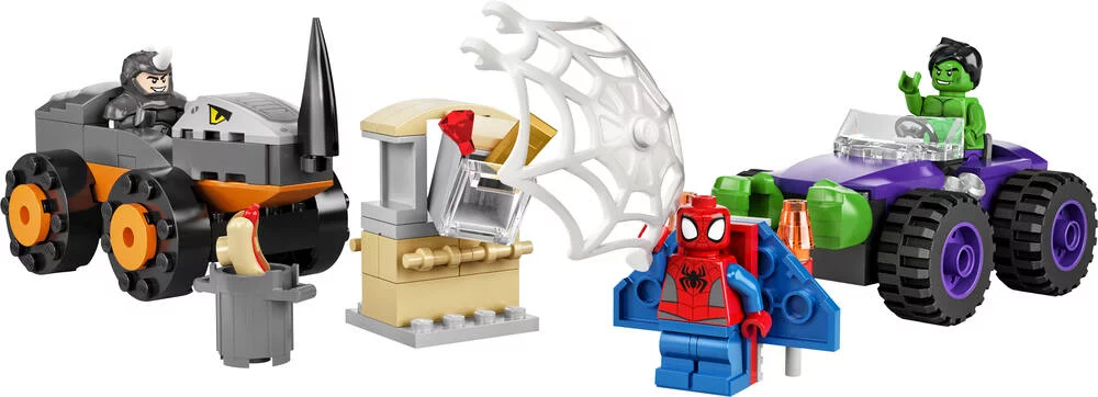 LEGO®DISNEY MARVEL 10782 - LE COMBAT DES CAMIONS HULK CONTRE LE RHINO