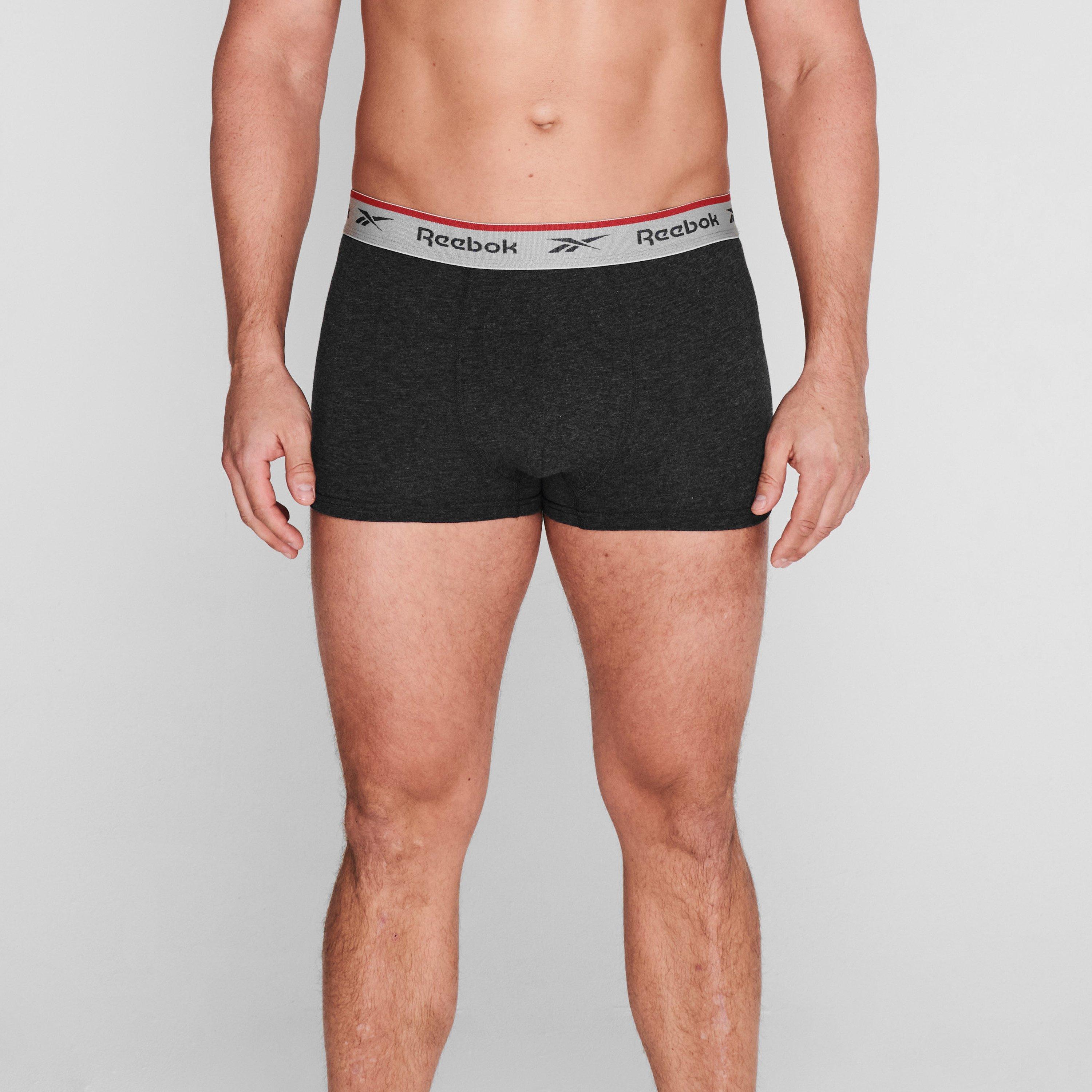 Reebok 4 Pack Everyday Mens Trunks