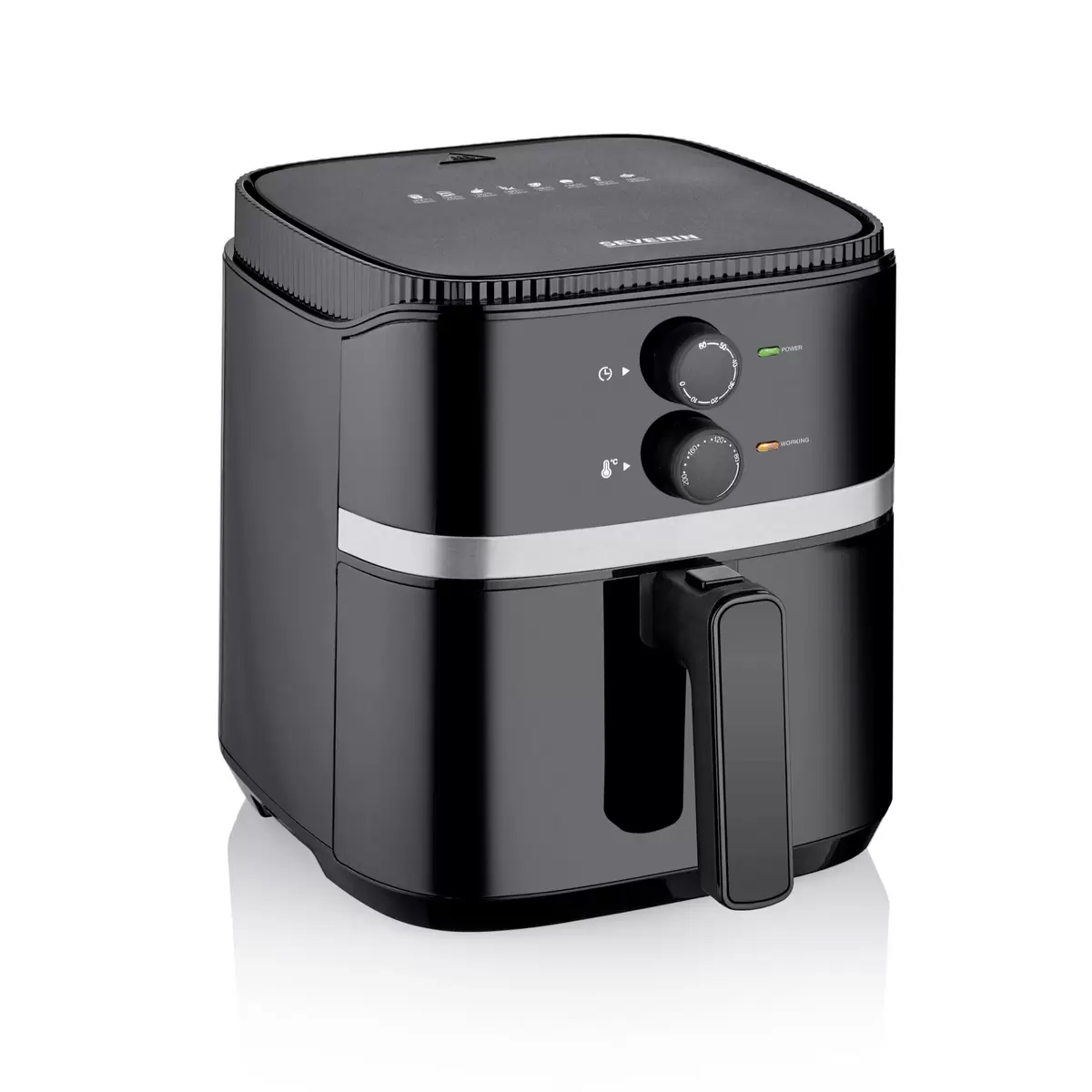 Fritteuse Heissluft Severin FR2452 Schwarz