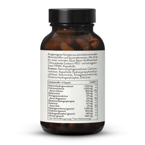 Sunday Natural Products  Basenpulver 6 Kapseln