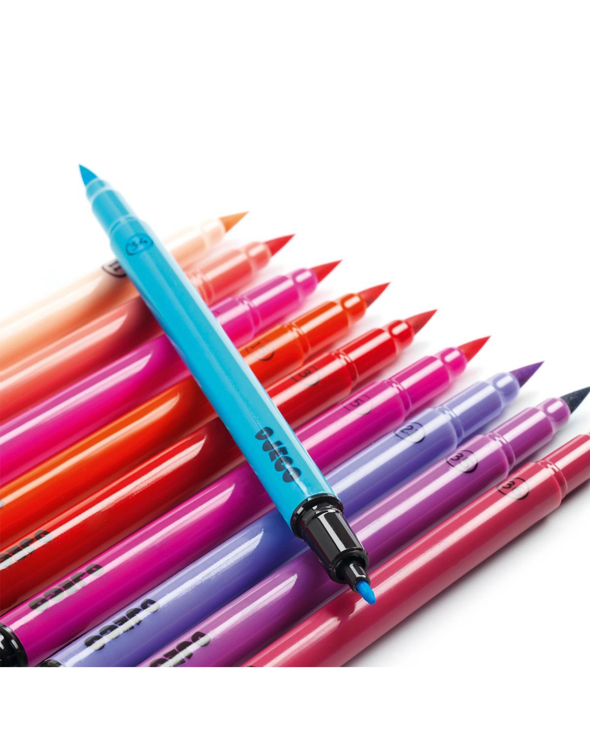 Pinsel-Filzstifte-Set GIRL mit 10 Farben