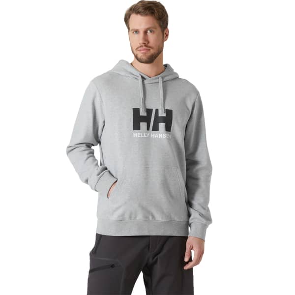 Sweatshirt HELLY HANSEN LOGO HOODIE 2.0 GREY MELANGE