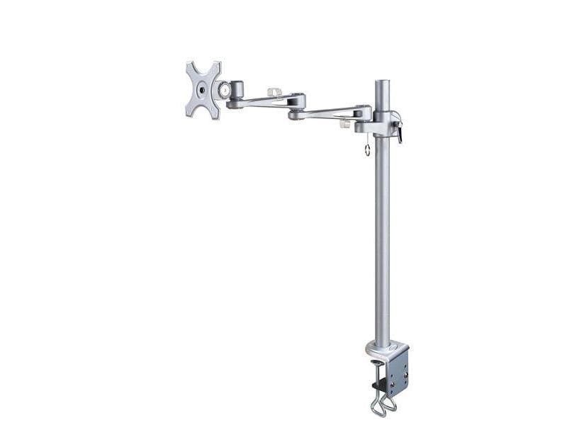 NEOMOUNTS Tischhalterung FPMA-D935POLE70 bis 12 kg – Silber Für Flachbildschirme von 10