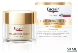 Eucerin Hyaluron-Filler Huidverzorgingsset - Elasticity Dagcrème SPF30 en Nachtcrème - 2 Stuks