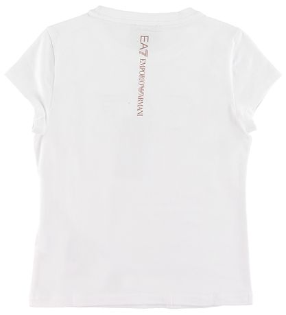 EA7 T-shirt - Hvid m. Logo