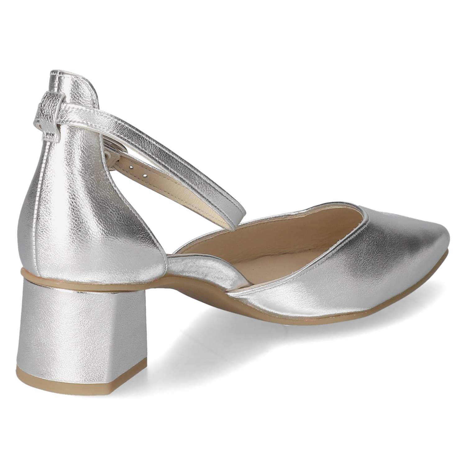 Paul Green Riemchenpumps  - silber