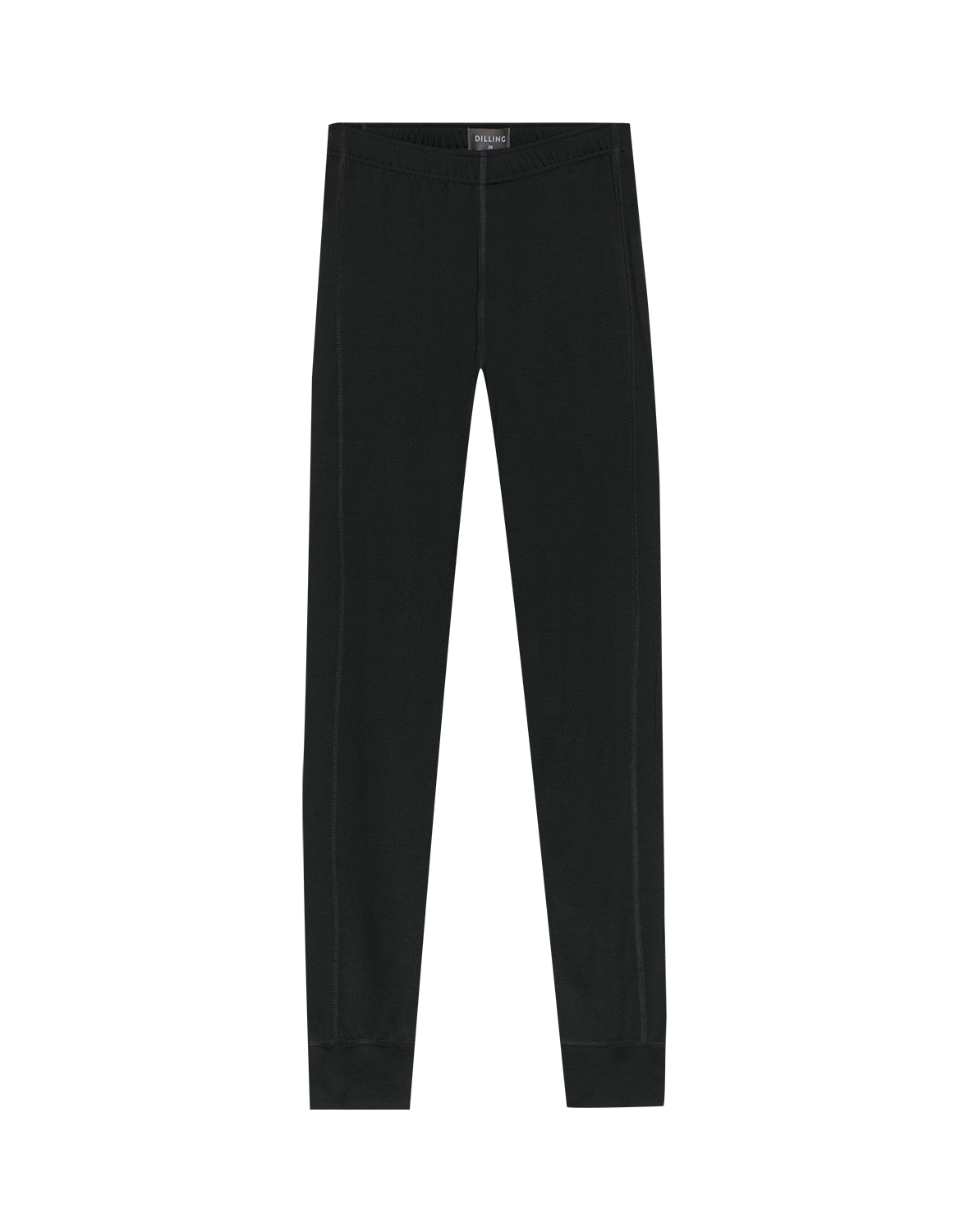 Legging van merinowol voor dames in Zwart