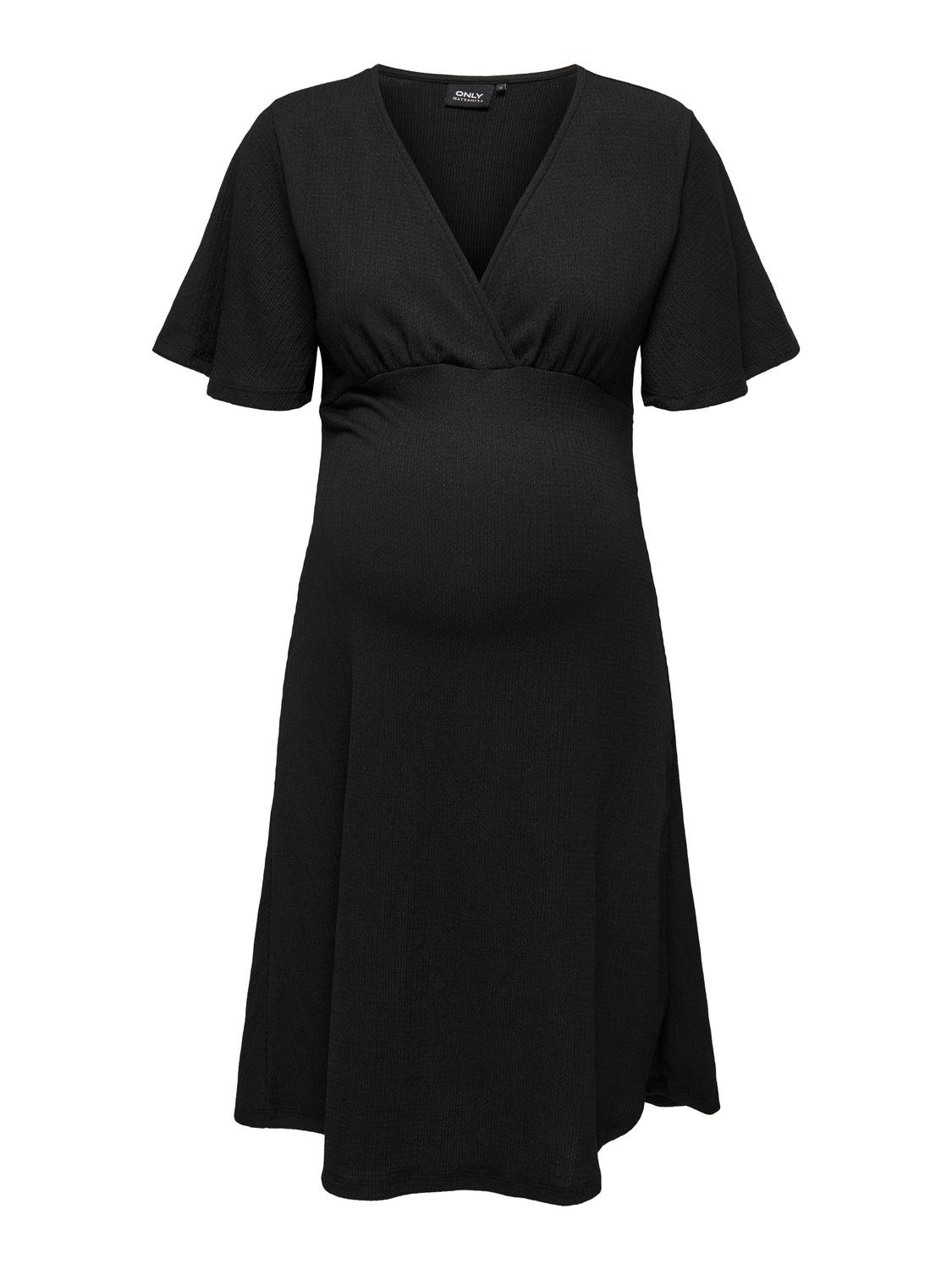 OLMAMINI Kurzes Kleid Black