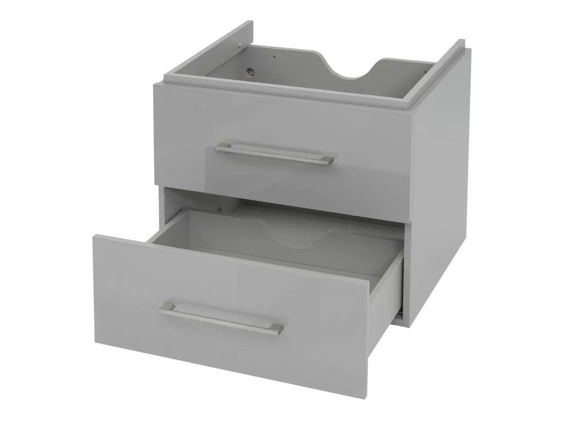 Premium Meuble sous-lavabo MCW-D16, gris