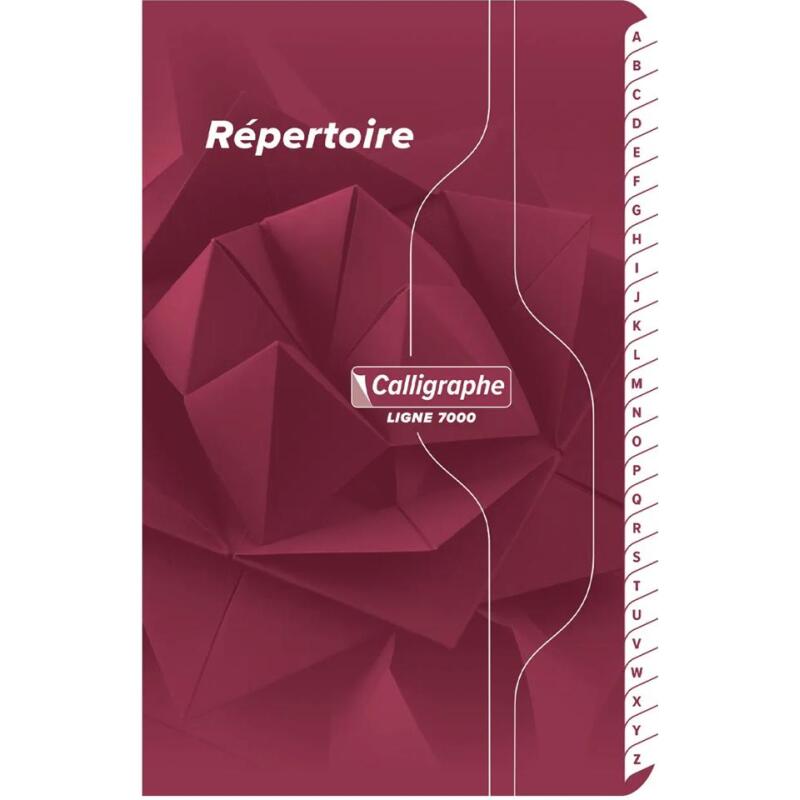 Répertoire piqué 7000 11x17 cm 96 pages petits carreaux 70 g - Assortis