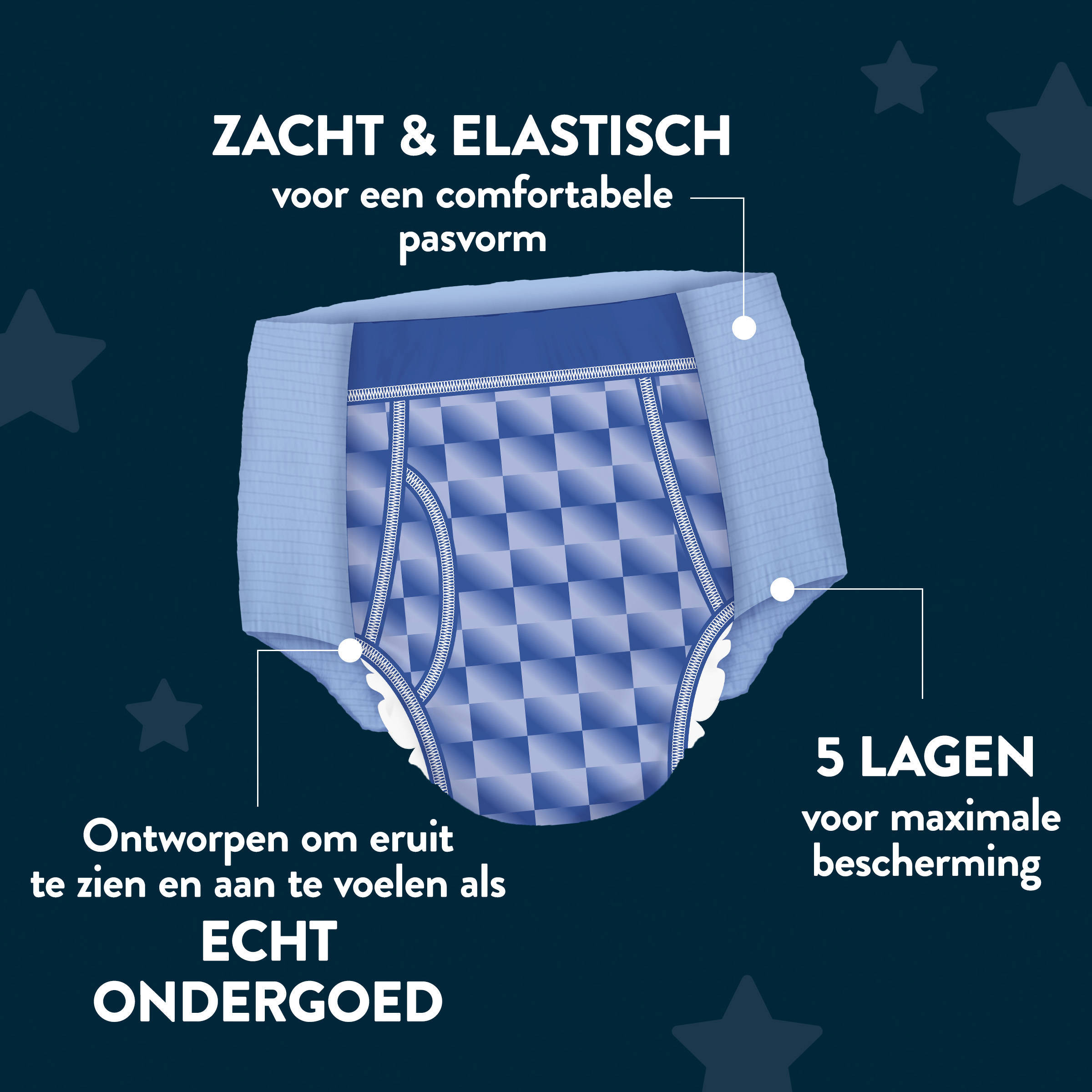 Huggies luierbroekjes - jongens - 13+ jaar - 27 stuks