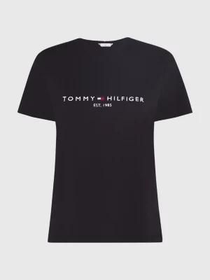 Camiseta de algodão orgânico com logotipo