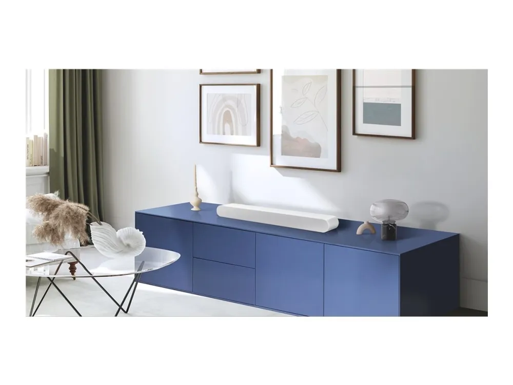 Samsung HW-S61D - S series - lydbar - til hjemmebiograf - 5.0-kanal - trådløs - Bluetooth, Wi-Fi - App-kontrolleret - hvid