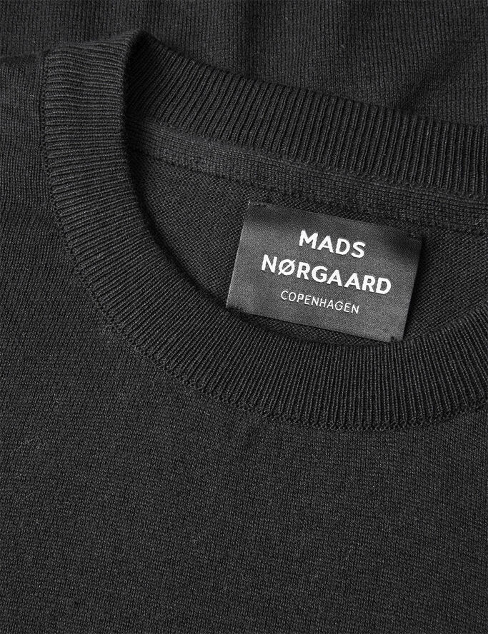 Mads Nørgaard - Copenhagen Tight Cotton Karsten Knit Sort