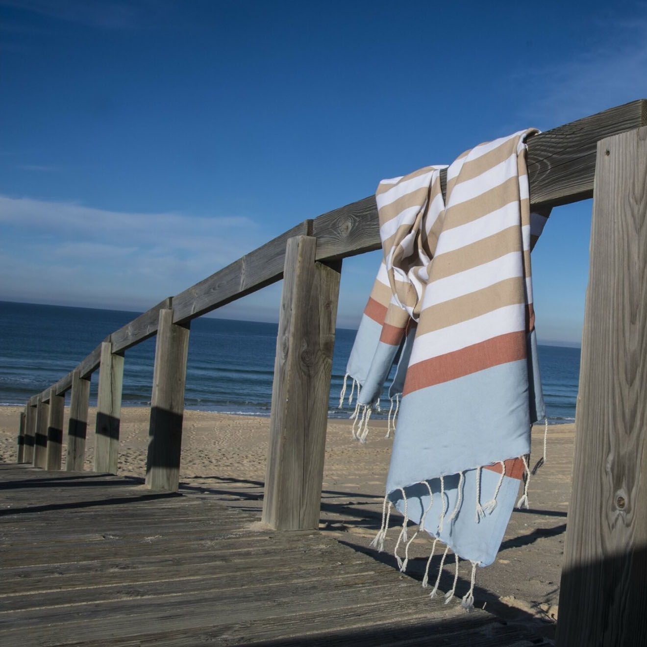 Febronie Fouta Arcachon multicolore - 100x200 cm
