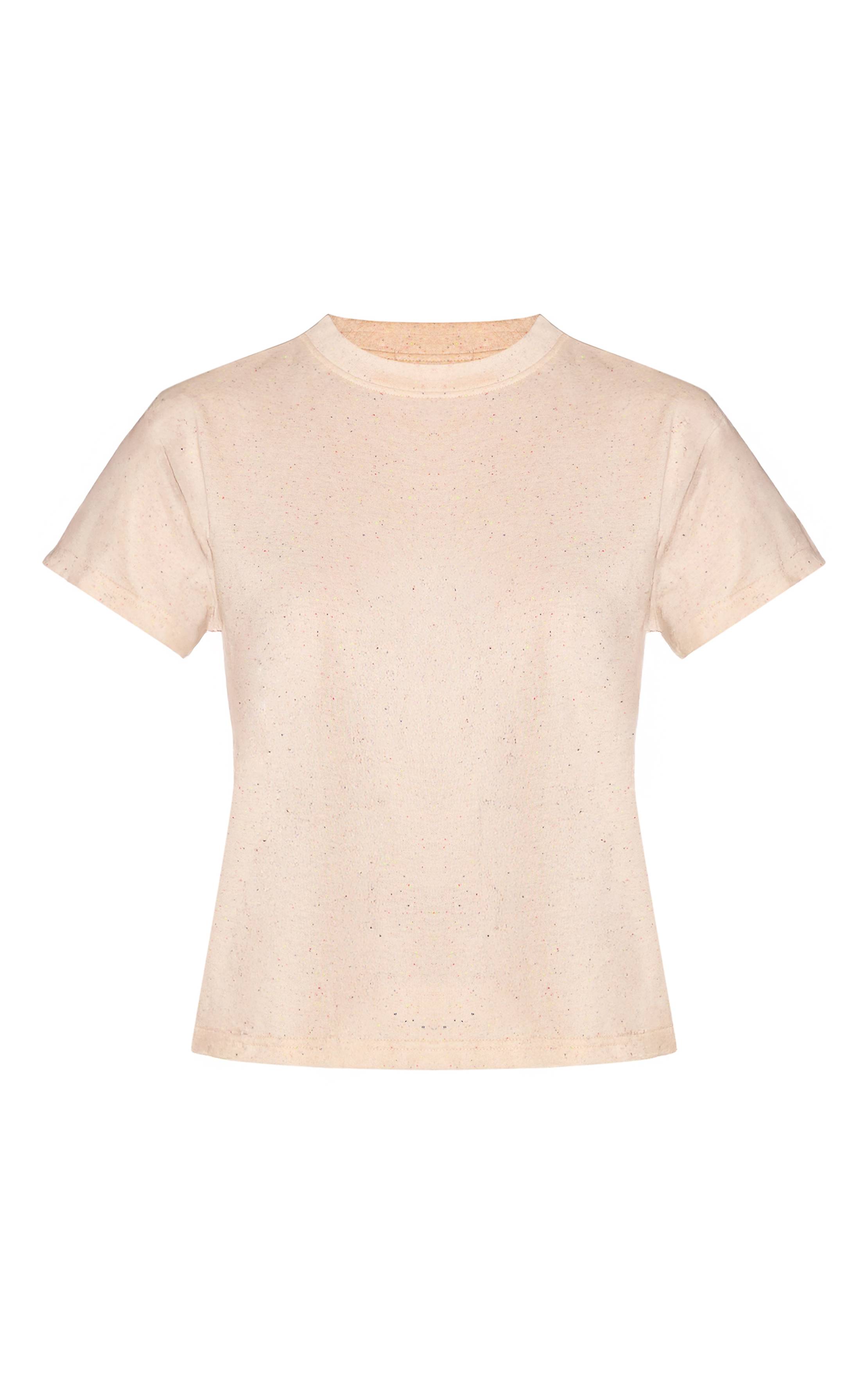 Butter Yellow Ensemble Coordonné T-shirt Moucheté
