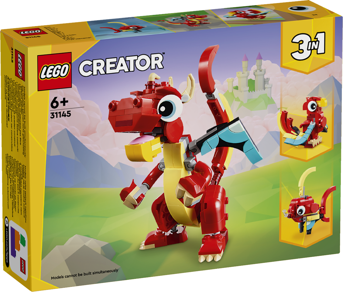 LEGO Creator - Rød drage (31145)