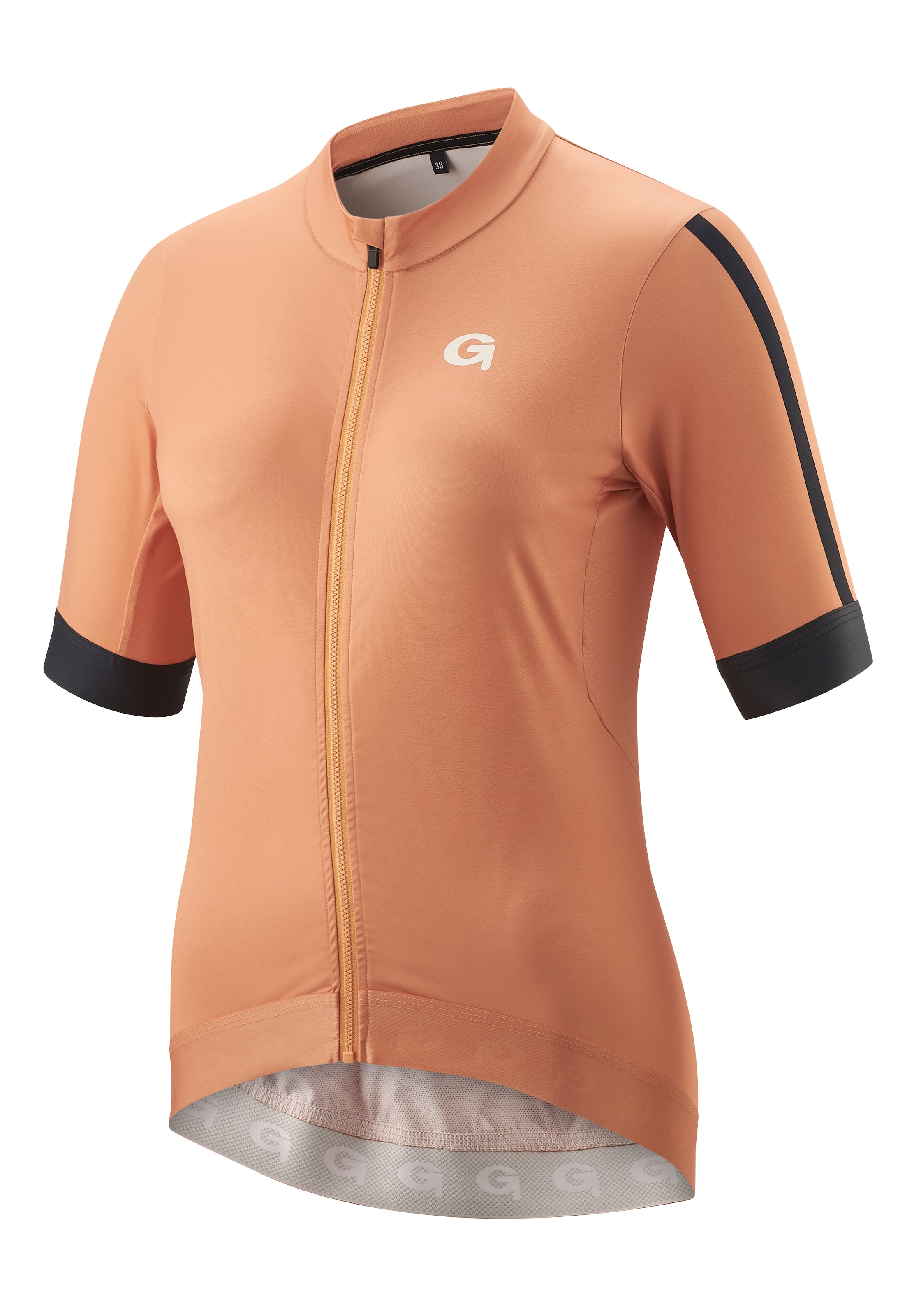 Gonso Radtrikot »PIANA«, Damen Radshirt kurzarm, atmungsaktives Fahrradtrikot mit Rückentasche
