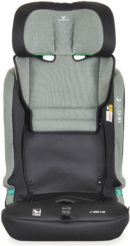 Cangaroo - I-Drive - Autostoel - Groen - Twill - i-Size